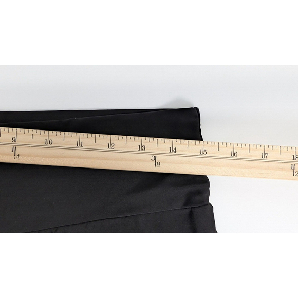 Clara Sun Woo Wide Leg Palazzo Pants 1XL Black Pull On Slinky Comfort Travel - Picture 7 of 9